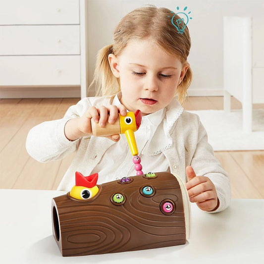 FeedingBird™ - Jouets magnétique attrape - ver | Jeux enfants - JEUX - EDUCATION