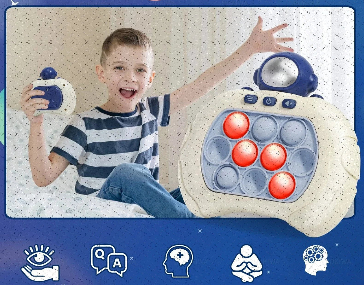 PushBubbles™ - Jouet éducatif pour enfant - JEUX - EDUCATION